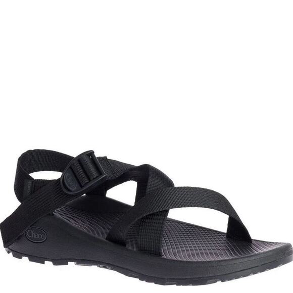 NWT Chaco Woman’s Z/Cloud Black Strap Comfort Sandal- Size 9 - Picture 1 of 10